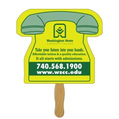 Phone Hand Fan Full Color 1 Side