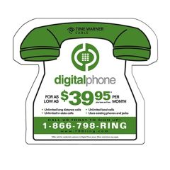 Phone Paper Window Sign Approximately 8 Inch X 8 Inch