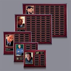 Photo Vert P/Plaque - Rosewood/Gold