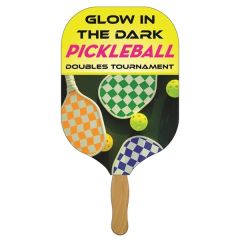 Pickleball Racquet Hand Fan