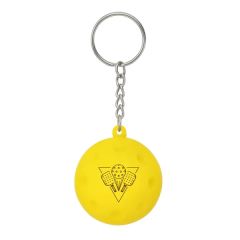 Pickleball Stress Ball Keychain