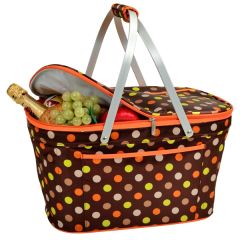 Picnic Basket Cooler - Fancy Pattern