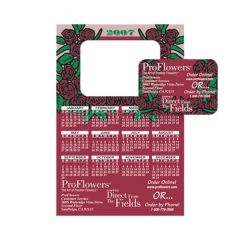 Picture Frame W/Rectangle Cut-Out Vinyl Magnet - 30 MIL