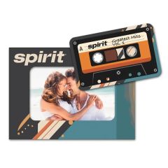 Picture Frame With Cassette Punch Out
