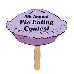 Pie Fast Hand Fan - 1 Day