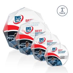 Piedmont Vividprint Award - Clear