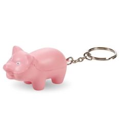 Pig Key Chain and Stress Reliever