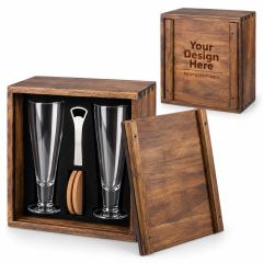 Pilsner Beer Glass Gift Set
