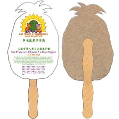 Pineapple Recycled Hand Fan