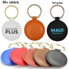 Pinnacle 2 Inch Stitched Leatherette Key Tag