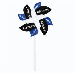 Pinwheel 1 - White Mylar With 5 Inch Diameter Propellers