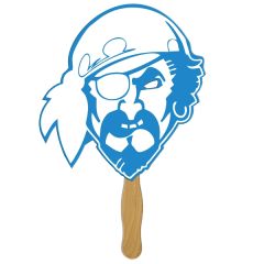 Pirate Hand Fan Full Color 1 Side