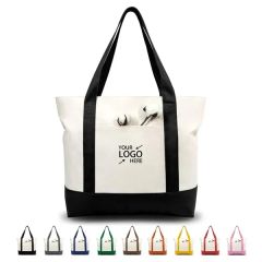 Plain Blank Canvas Reusable Shopping Tote Bag