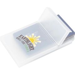 Plastic Business Card Holder