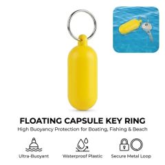 Plastic Floating Key Ring