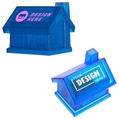 Plastic House-Shaped Coin Bank