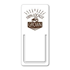 Plastic Small Rectangle Bookmark - PVC Or Polycarbonate