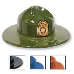 Plastic Trooper Hat W/ Custom Imprinted Shield