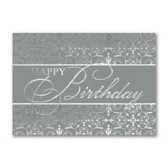 Platinum Birthday - Greeting Card