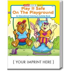 Play It Safe On The Playground Coloring And Activity Book