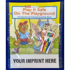 Play It Safe On The Playground Coloring Book Fun Pack