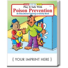 Play It Safe With Poison Prevention Coloring & Activity Book