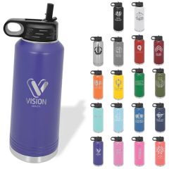 Polar Camel 40 Oz Stainless Steel Water Bottle