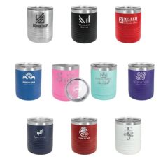 Polar Camel Ringneck 10 Oz Vacuum Insulated Tumbler W/ Lid