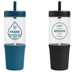 Polar Recycled Plastic Dual Tone Straw Tumbler - 40 Oz