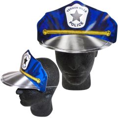 Police Cap With Elastic Band