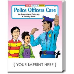 Police Officers Care Coloring And Activity Book