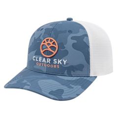 Poly Camo Mesh Back Cap