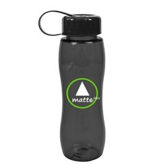 Poly-Pure Slim Grip Sports Bottle