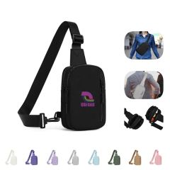 Polyester Crossbody Sling Bag
