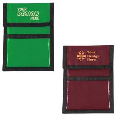 Polyester Neck Wallet And Card Holder