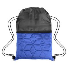 Polyester Quilted Drawstring Bag