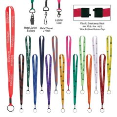 Polyester Value Lanyard