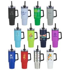Outpost 40 Oz Stainless Steel/Polypropylene Mug