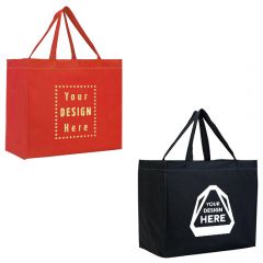Polypropylene Water-Resistant Tote Bag With Handle