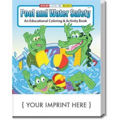 Pool And Water Safety Coloring Book