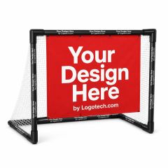 Pop Hockey/Soccer Goal Display 48 Inch X 42 Inch With Hanging Sign