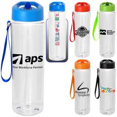 Pop Up 24 Oz Lanyard Bottle