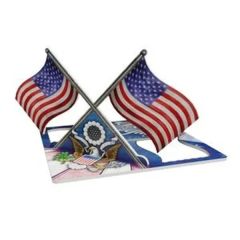 Pop-Ups Flag Mini Table Game Coaster