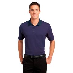 Port Authority Fine Stripe Performance Polo.