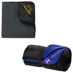 Port Authority Fleece & Poly Travel Blanket.