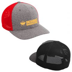 Port Authority Flexfit Melange Mesh Back Trucker Cap