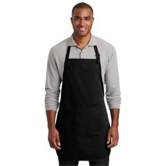 Port Authority Full-Length Two-Pocket Bib Apron.