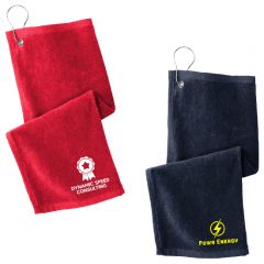 Port Authority Grommeted Hemmed Towel