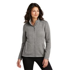 Port Authority Ladies Arc Sweater Fleece Jacket