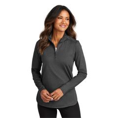 Port Authority Ladies C-Free Double Knit 1/4-Zip